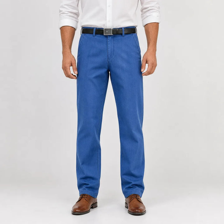 Men's Blue Isla Straight Fit Jeans