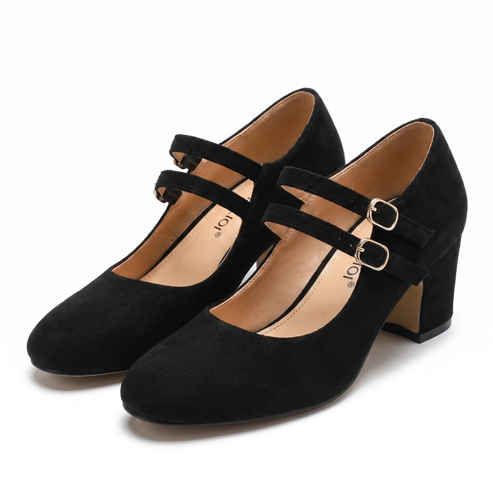 Clara Belle Mary Janes - Color: Black;Size:36