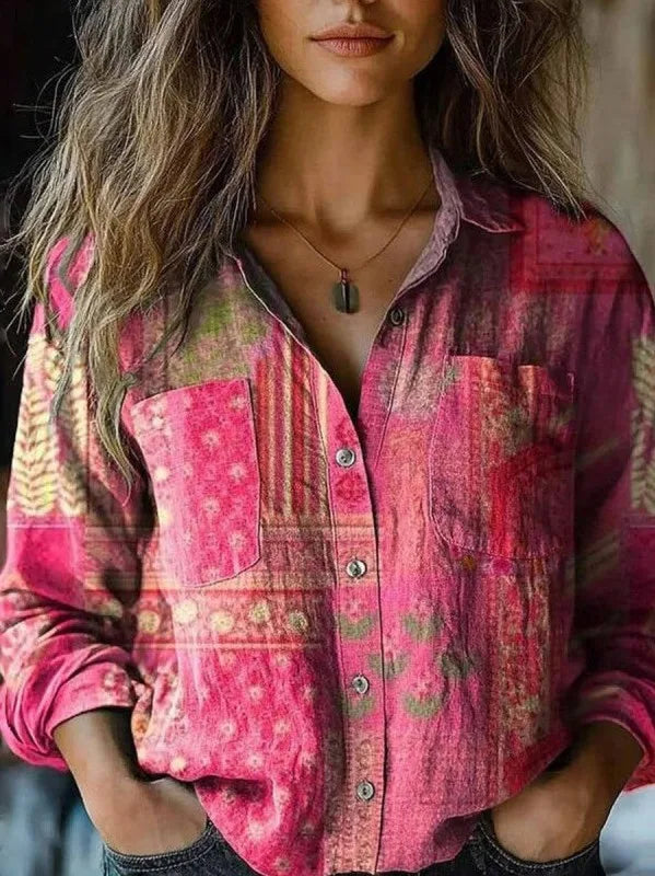 Clara | Women's Floral Cardigan Blouse - Size:XS;Color:Variant 5