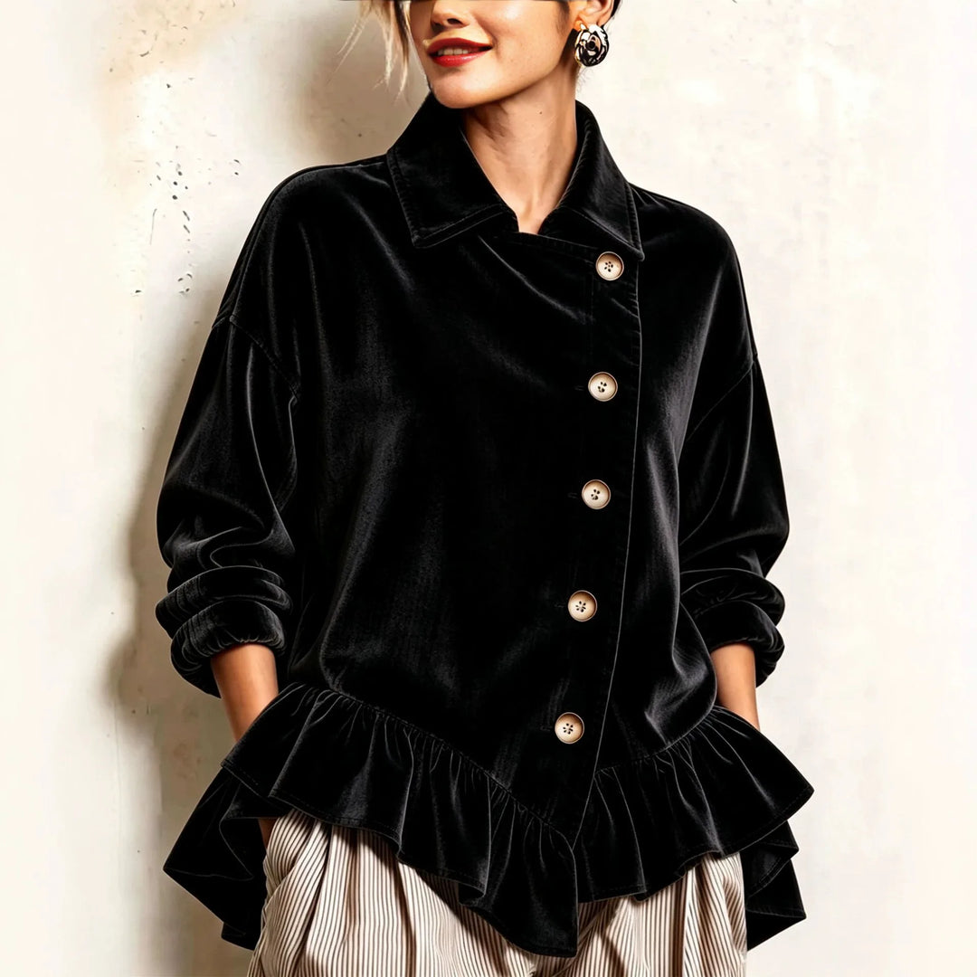 Women's Colette | Women's Velvet Shirt Jacket