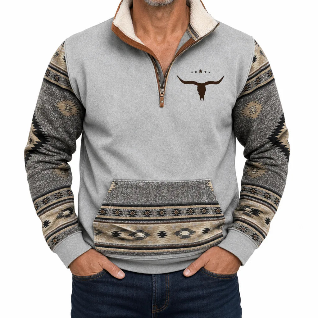 Colton | Men's Fall Western Barn Jacket - Color:Gray;Size:XS