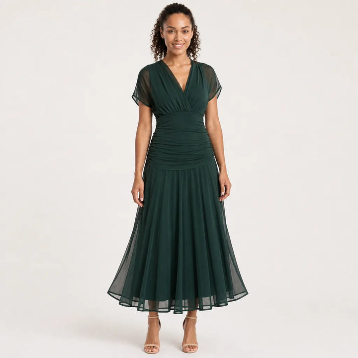 Women's Harrison Printed Mesh Dress