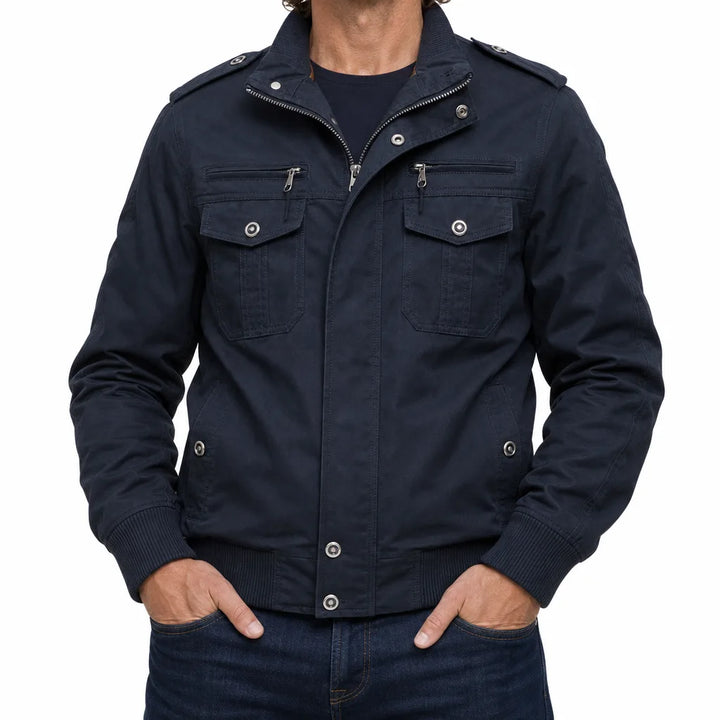 Corbin Barn Jacket - Color:Blue;Size:S