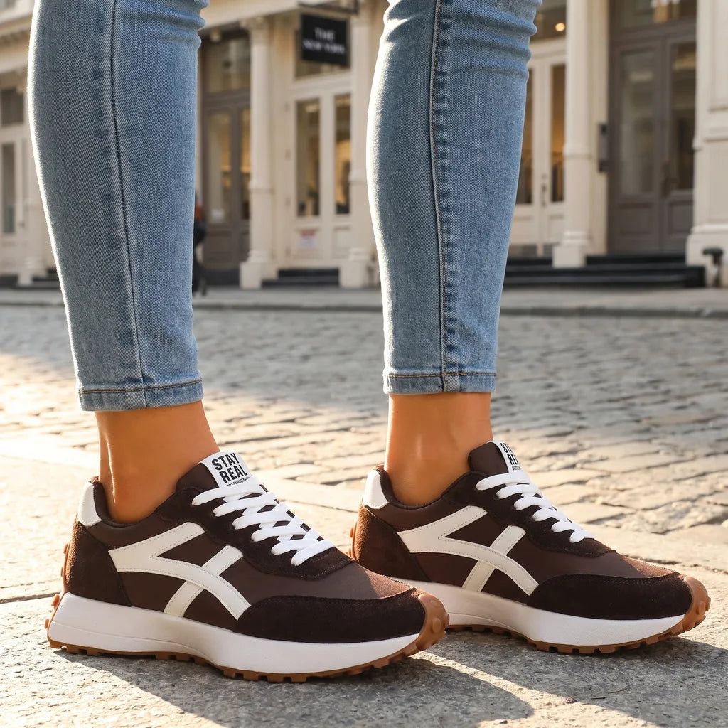 Cosima Retro Runner - Color:Brown;Size:36