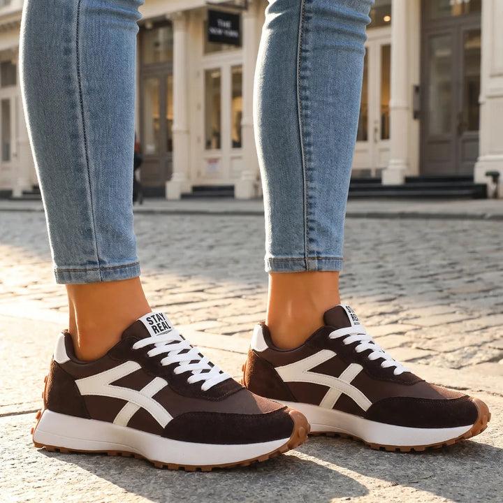 Cosima Retro Runner - Color:Brown;Size:36