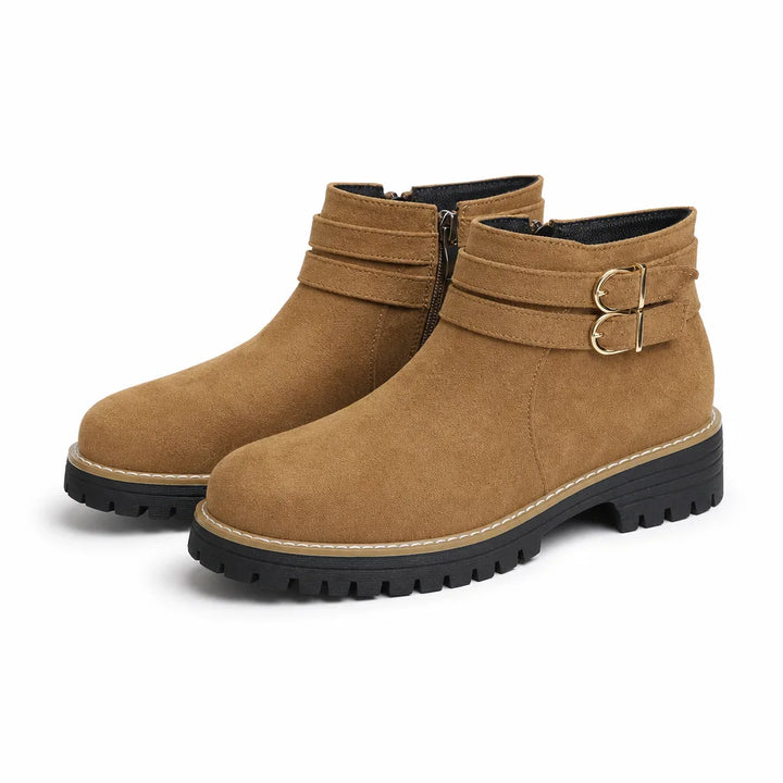 Dakota | Women's Ankle Boots - Color:Brown;Size:36