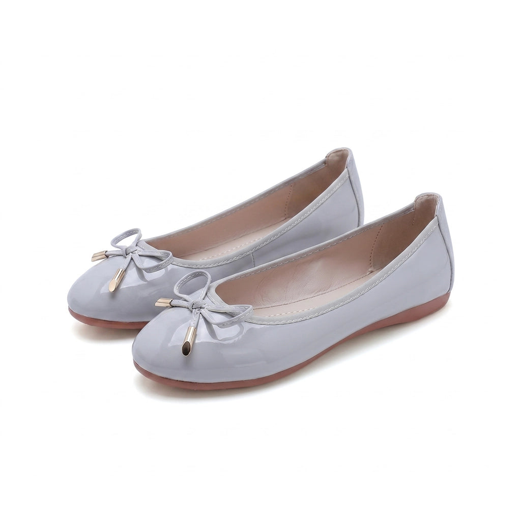 Daphne Ballet Flats - Color:Gray;Size:35