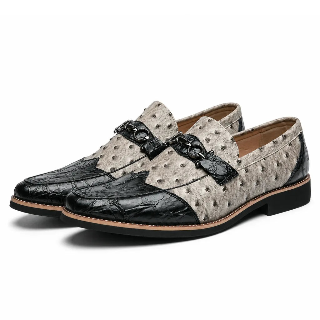 Men's Audrey Pointed Leather Loafers