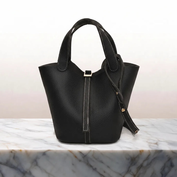 Delaney Top Handle Bag - Color:Black