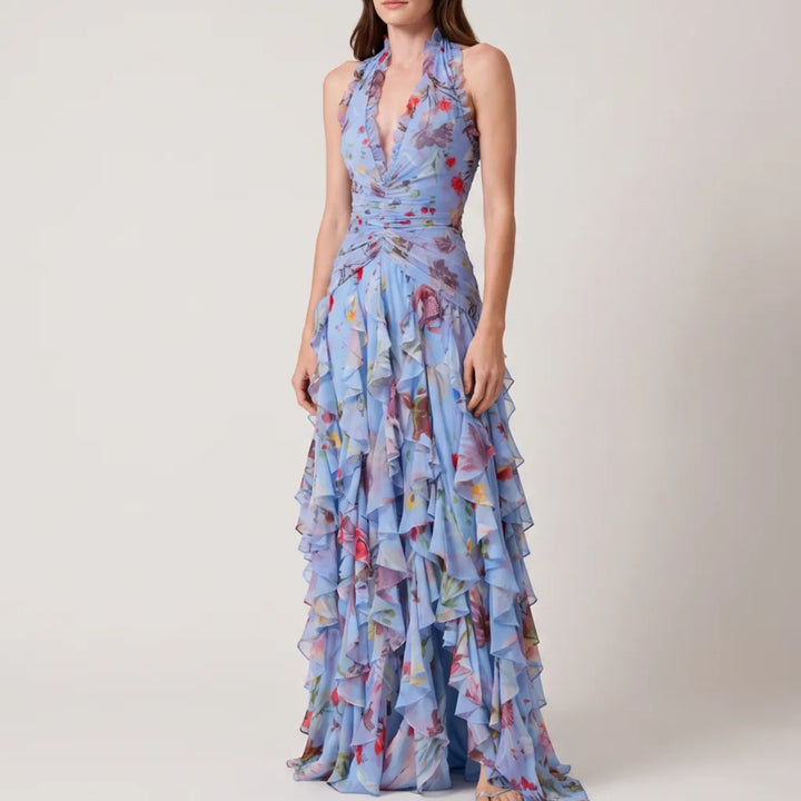 Women's Delores Ruffle Maxi Dress