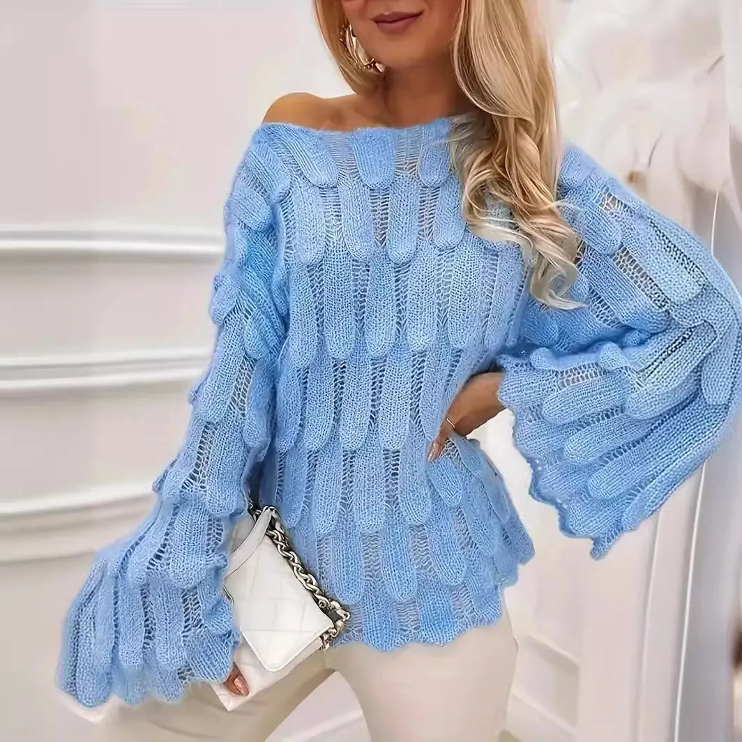 Women's Delores | Women's Textured Knit Sweater