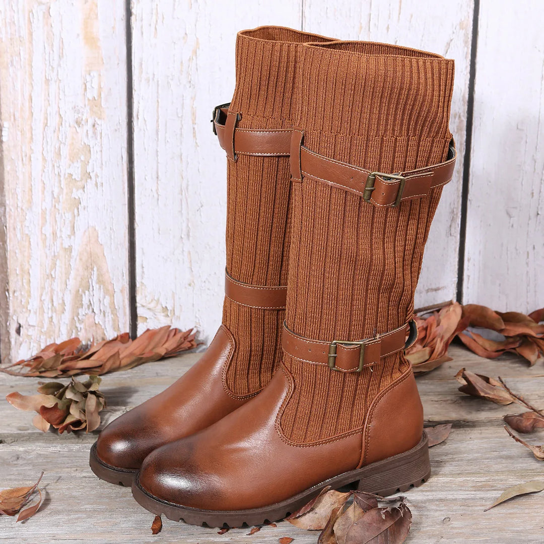 Women's Donna | Women's Knee High Knit Boots