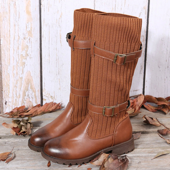 Women's Donna | Women's Knee High Knit Boots