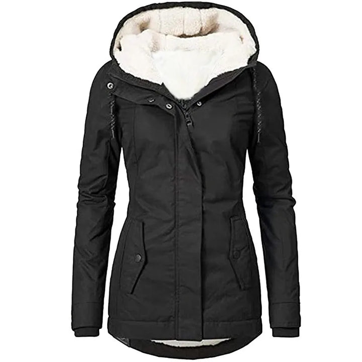 Eden | Women's Winter Coat - Color:Black;Size:XS