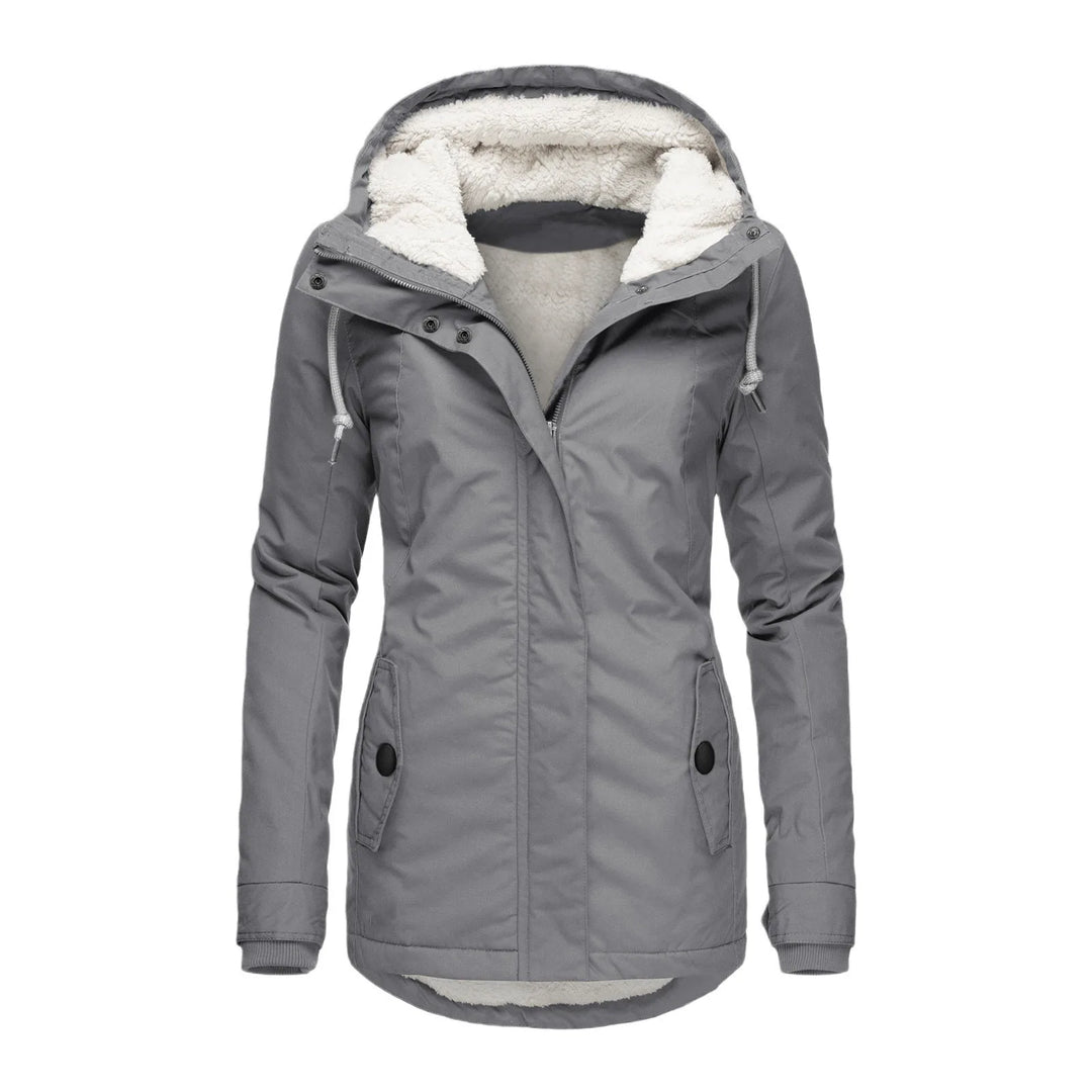 Eden | Women's Winter Coat - Color:Grey;Size:XS