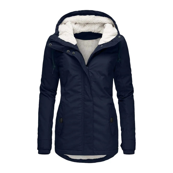 Eden | Women's Winter Coat - Color:Navy;Size:XS