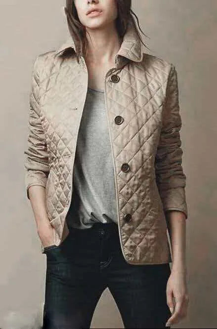 Eisley | Women's Fall Puffer Jacket - Khaki