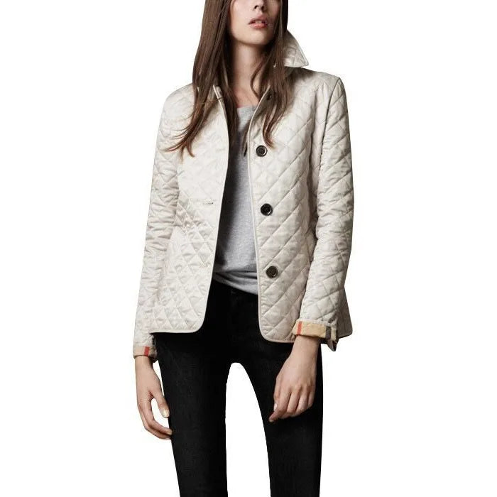 Eisley | Women's Fall Puffer Jacket - White