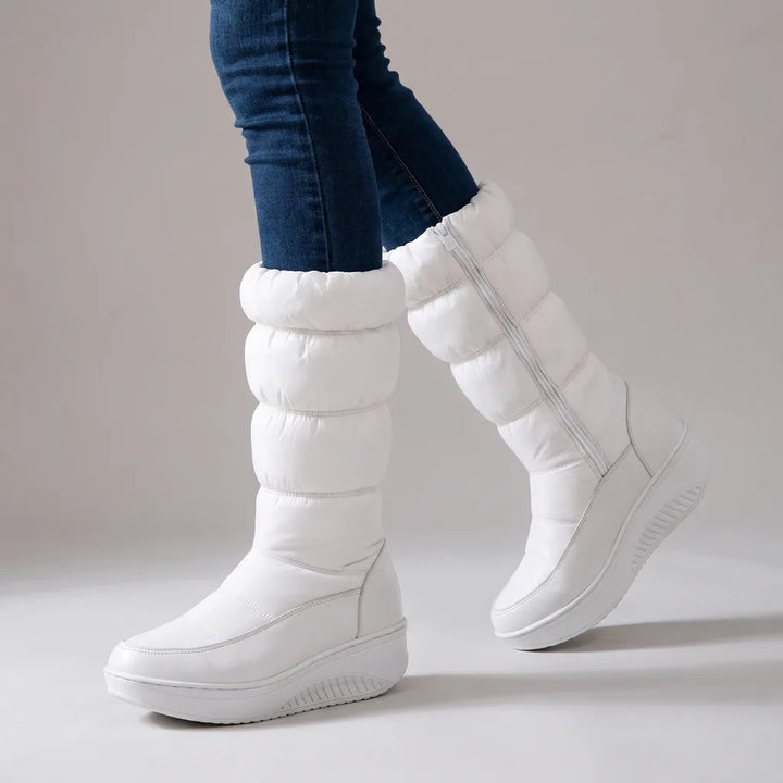 Eliza | Women's Orthopedic Winter Boots  - Color:Beige;Size:35