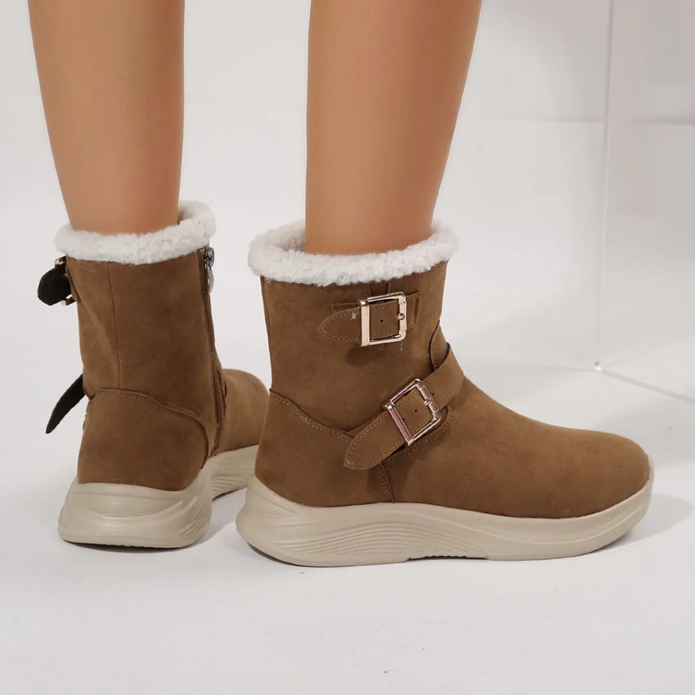 Women's Ellie |  Women's Orthopedic Plush Ankle Boots