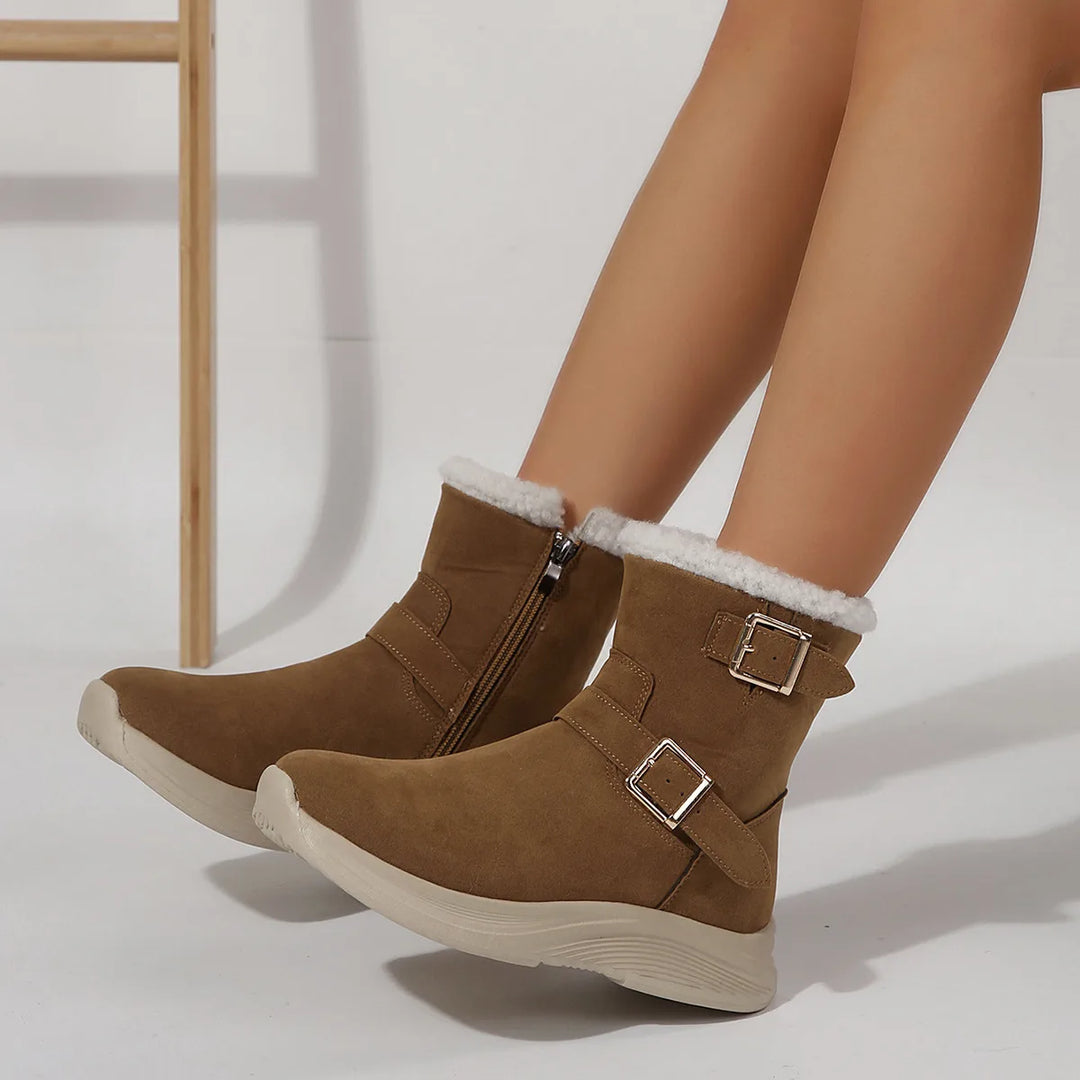 Women's Ellie |  Women's Orthopedic Plush Ankle Boots