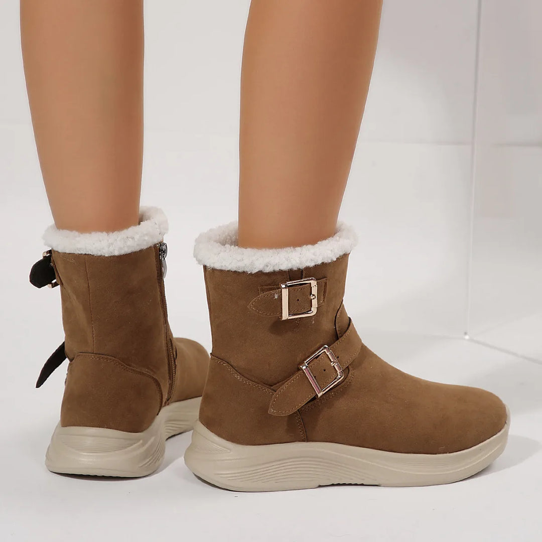 Women's Ellie |  Women's Orthopedic Plush Ankle Boots