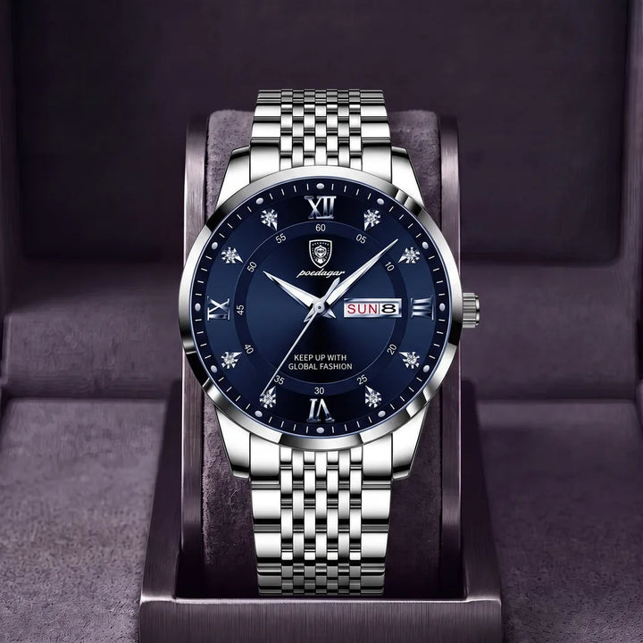 Ellis | Men's Stainless Steel Watch - Color:Blue