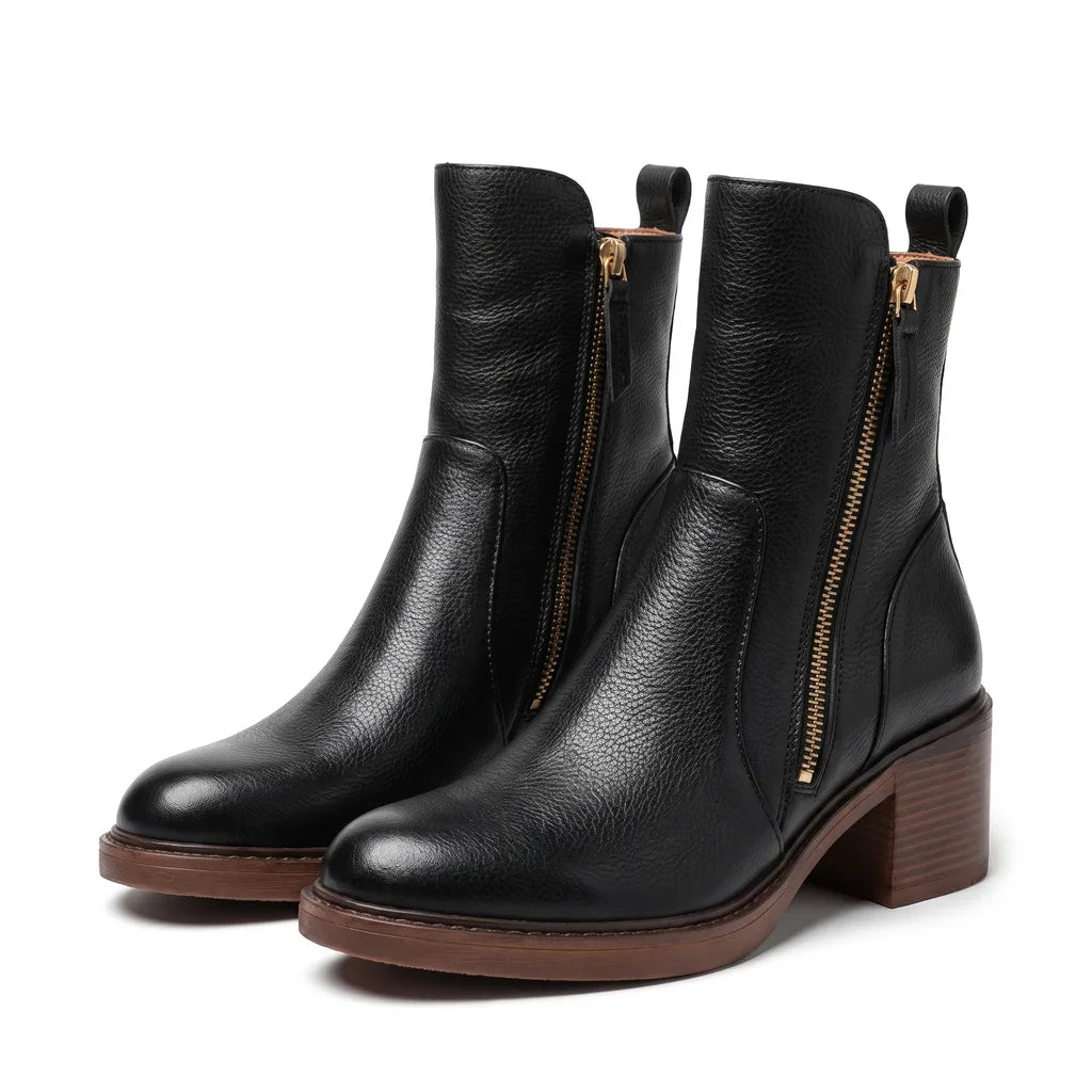 Women's Woodward Heeled Combat Boots