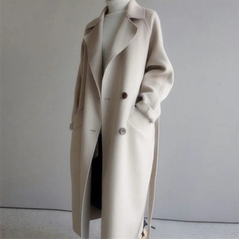 Elouise | Women's Trench Coat - Beige