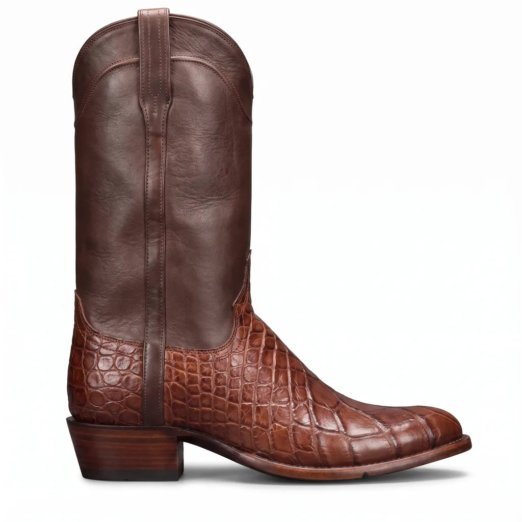 Men's Brown Norton Mid-Calf Rider Boots