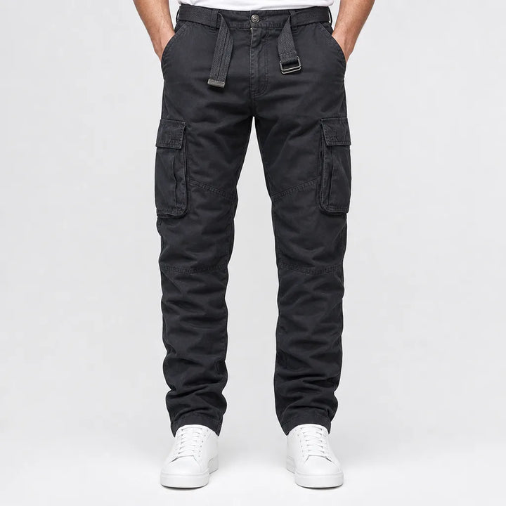 Everard | Mens Work Cargo Pants - Color:Black;Size:30