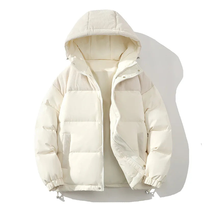 Fairbanks | Men's Hooded Puffer Jacket - Beige