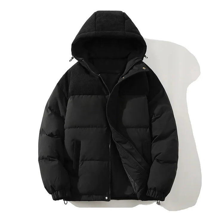 Fairbanks | Men's Hooded Puffer Jacket - Black