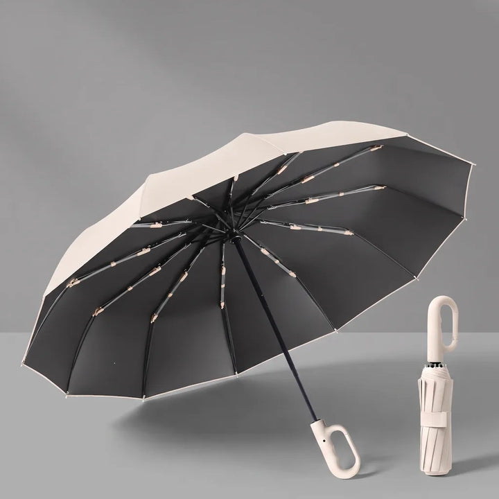 Faraday Folding Umbrella - Color:Beige