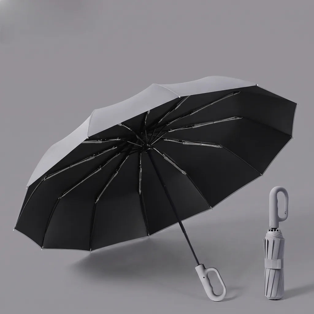 Faraday Folding Umbrella - Color:Gray