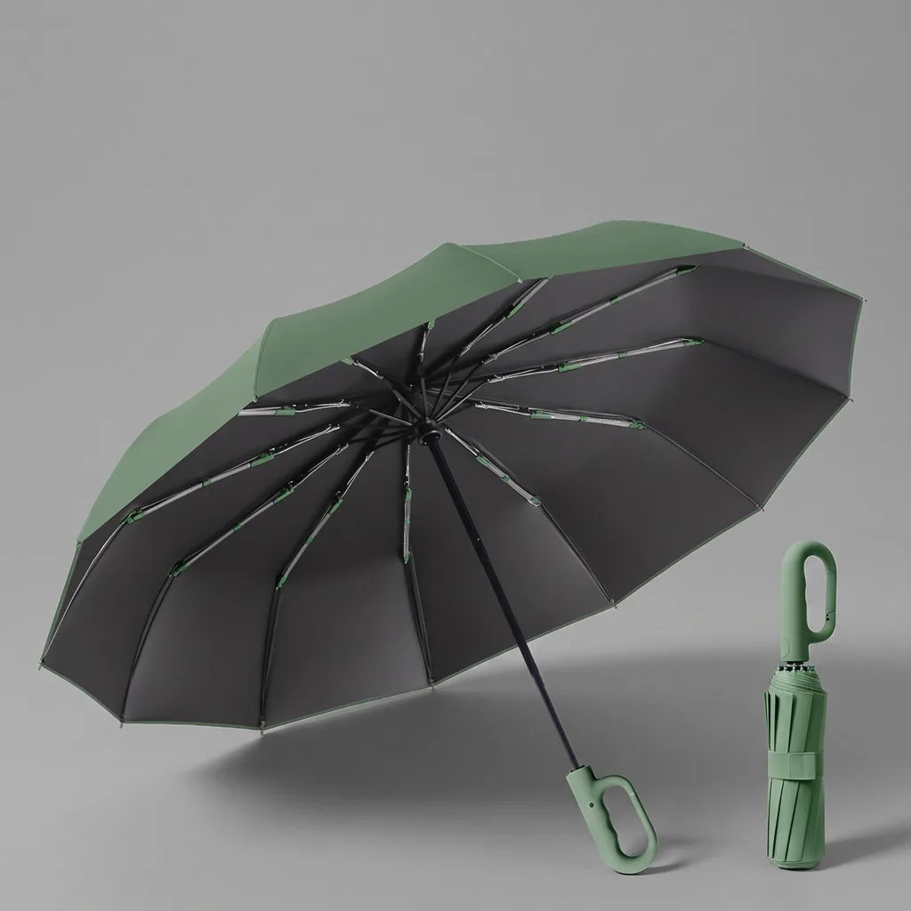 Faraday Folding Umbrella - Color:Green