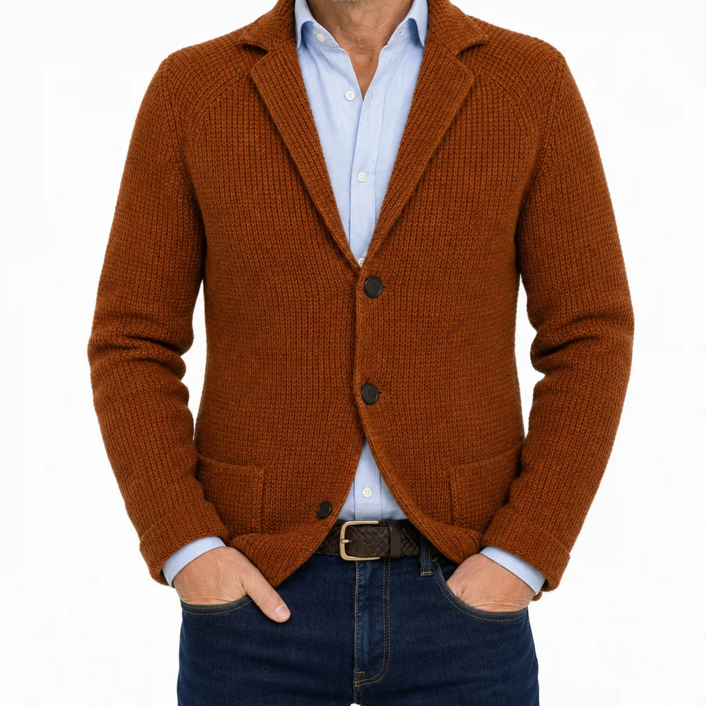 Women's Brown Fitzroy Textured Blazer