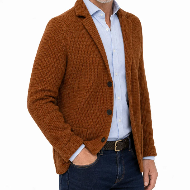 Women's Brown Fitzroy Textured Blazer