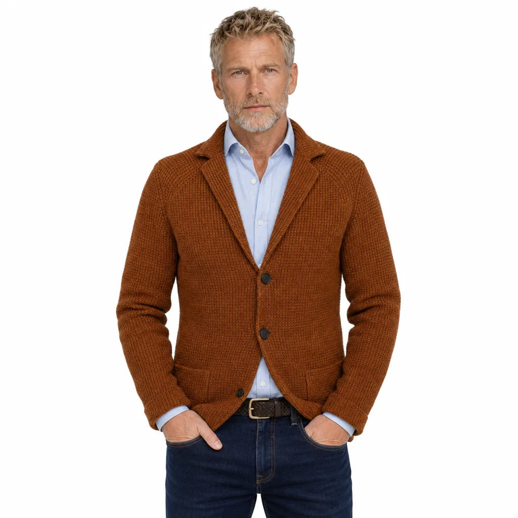 Women's Brown Fitzroy Textured Blazer
