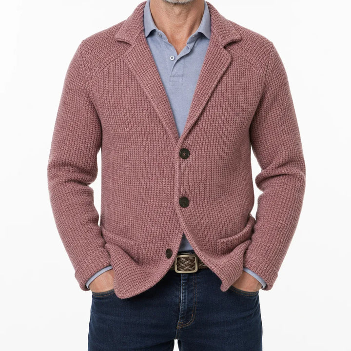 Fitzroy Textured Blazer - Color:Pink;Size:XS