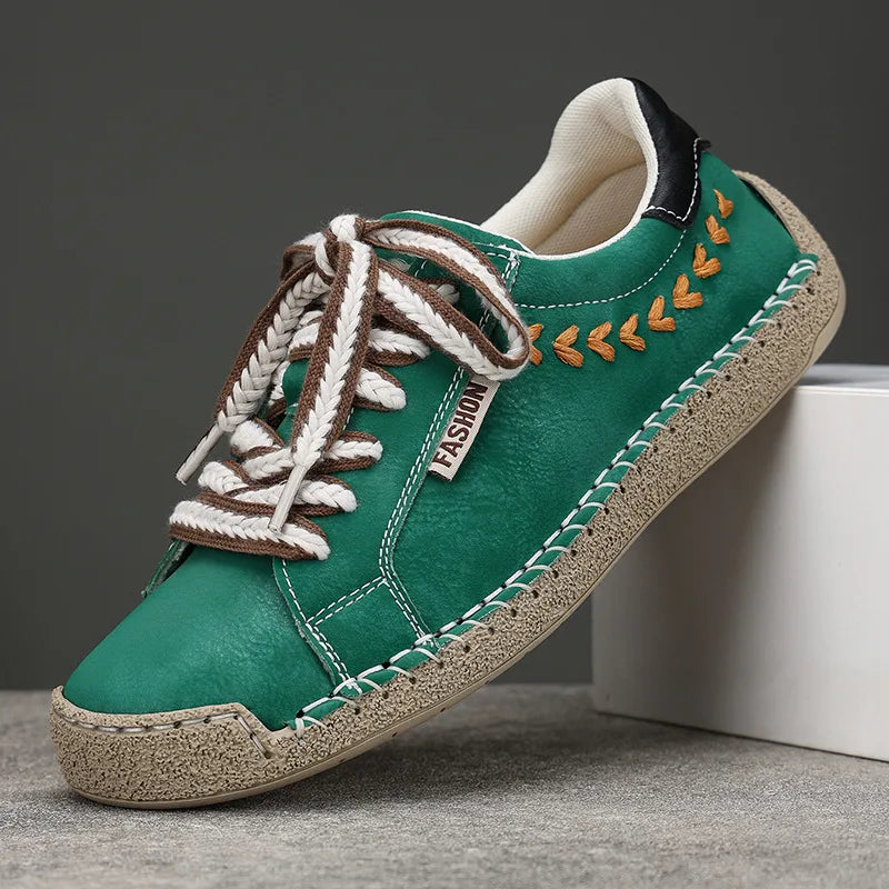 Florence | Women's Orthopedic Sneakers - Green