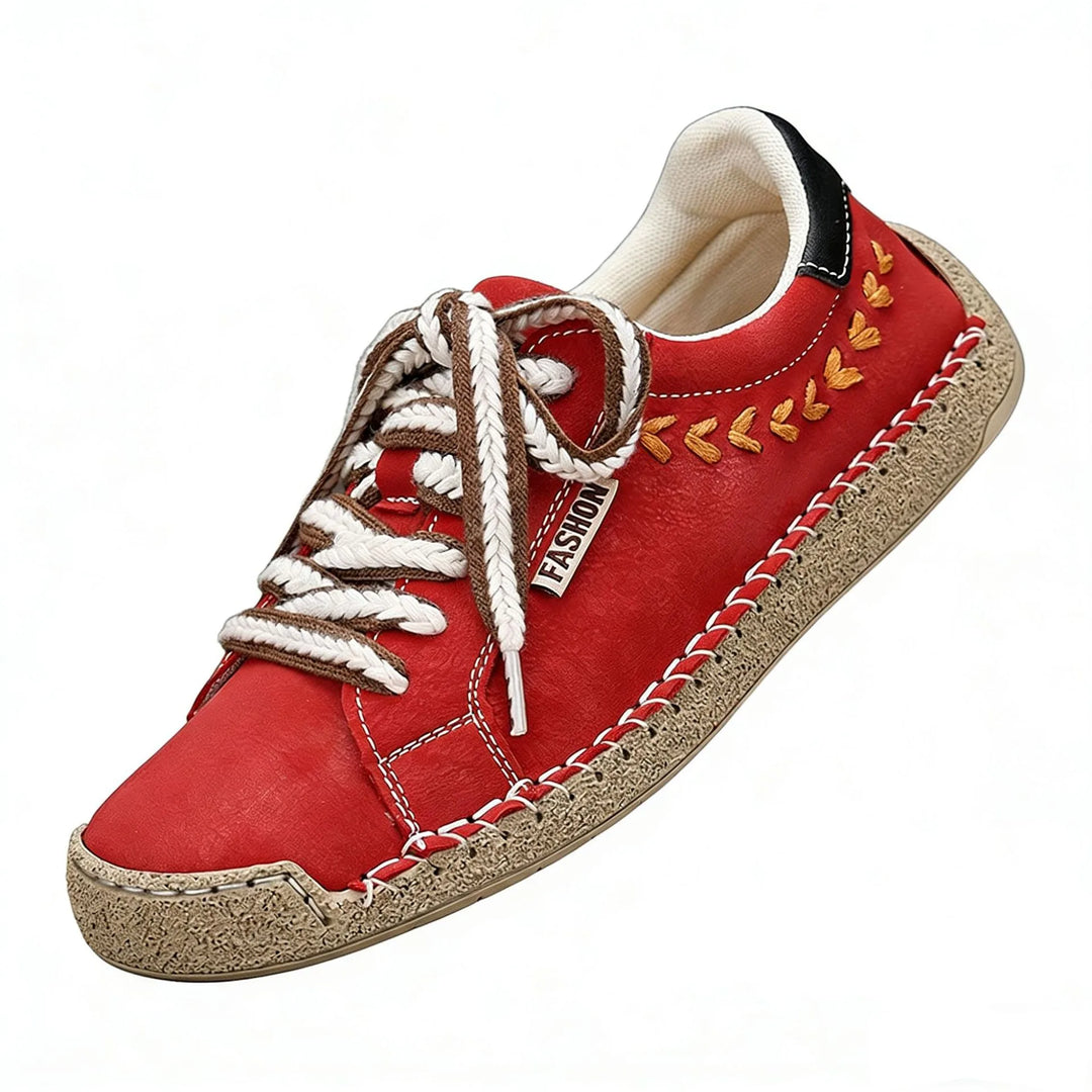 Florence | Women's Orthopedic Sneakers - Red