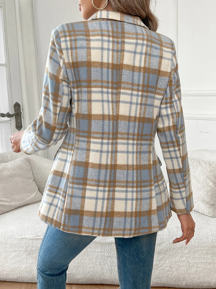 Women's Florence | Women's Plaid Flannel Blazer