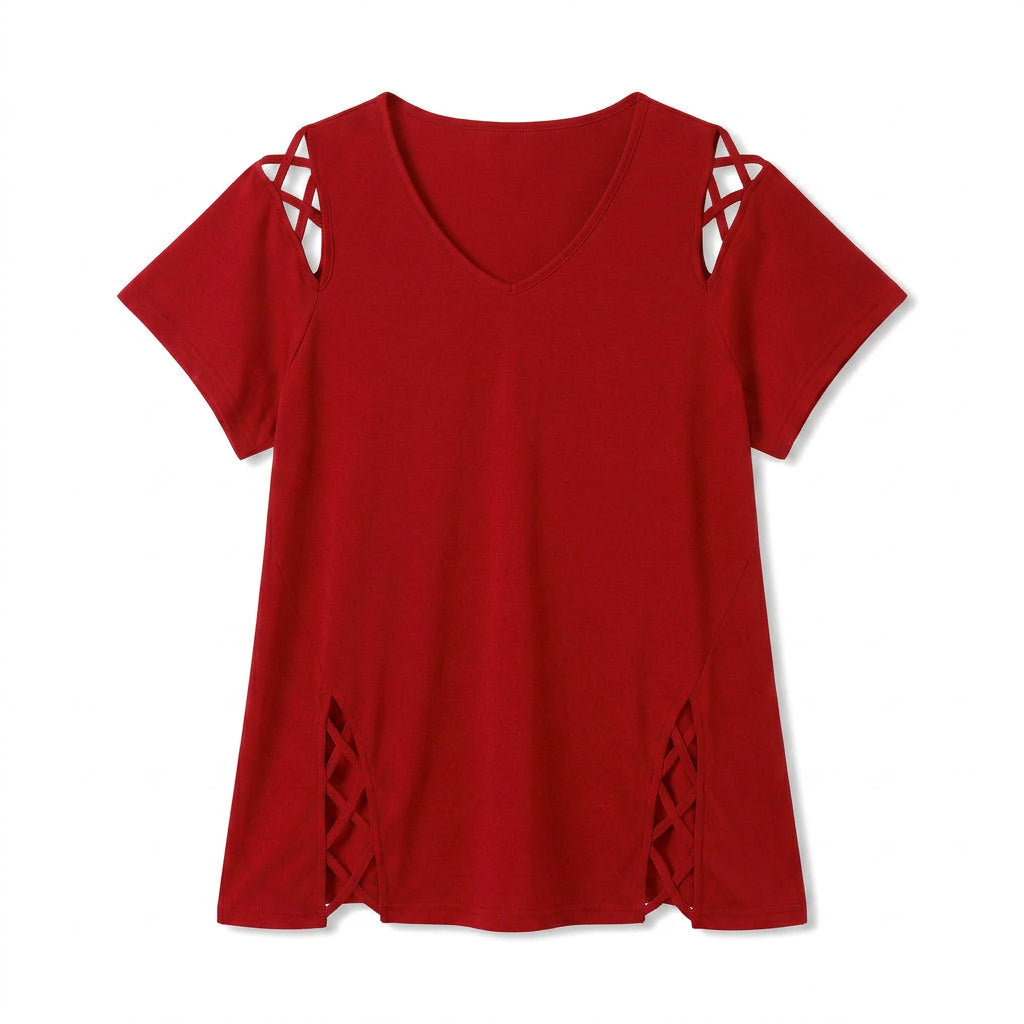 Valeria Crossline Top