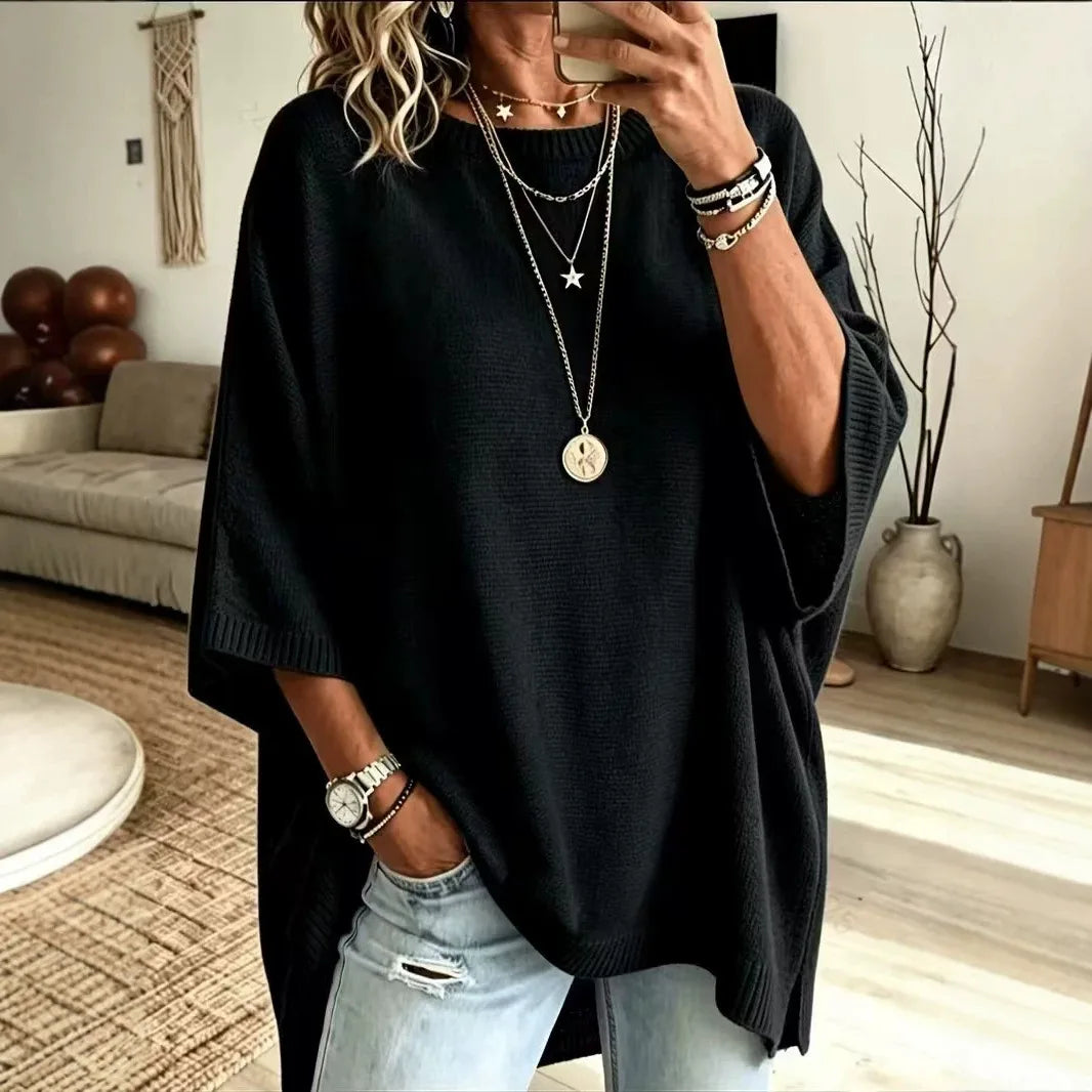 Women's Gabriela | Women's Relaxed Batwing Knit Sweater