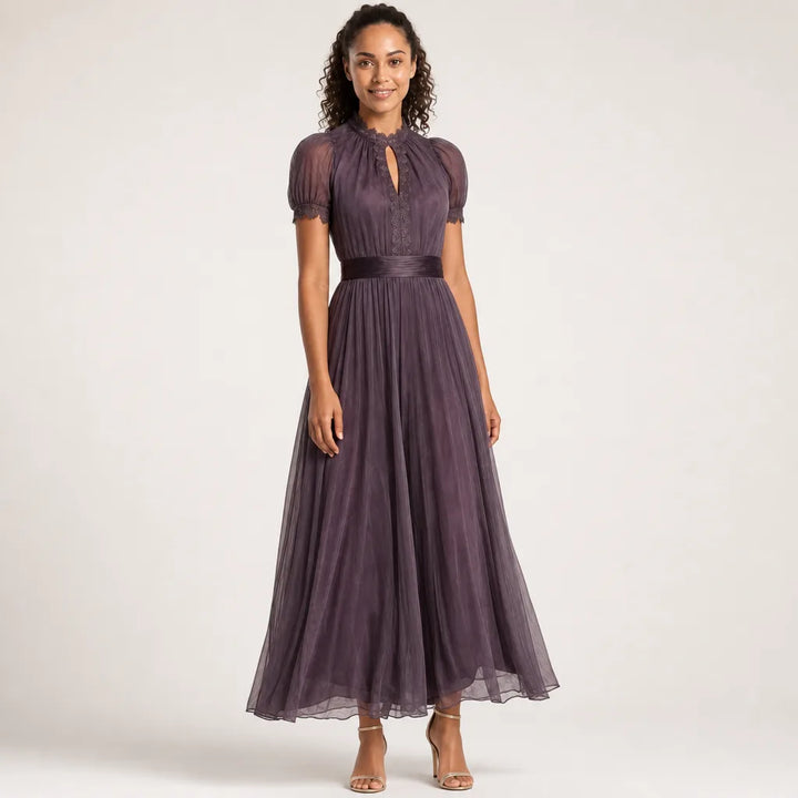 Women's Image color Viola Lace Maxi Dress