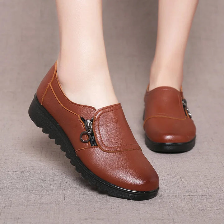 Giselle Classic Flats - Color:Brown;Size:35