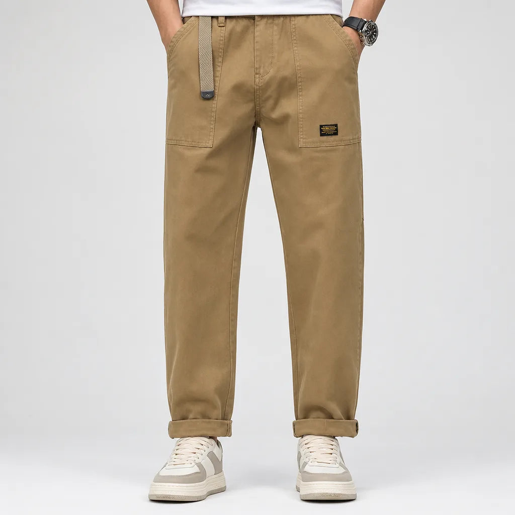 Griffin | Men's Fall Tactical Pants - Color:Beige;Size:28