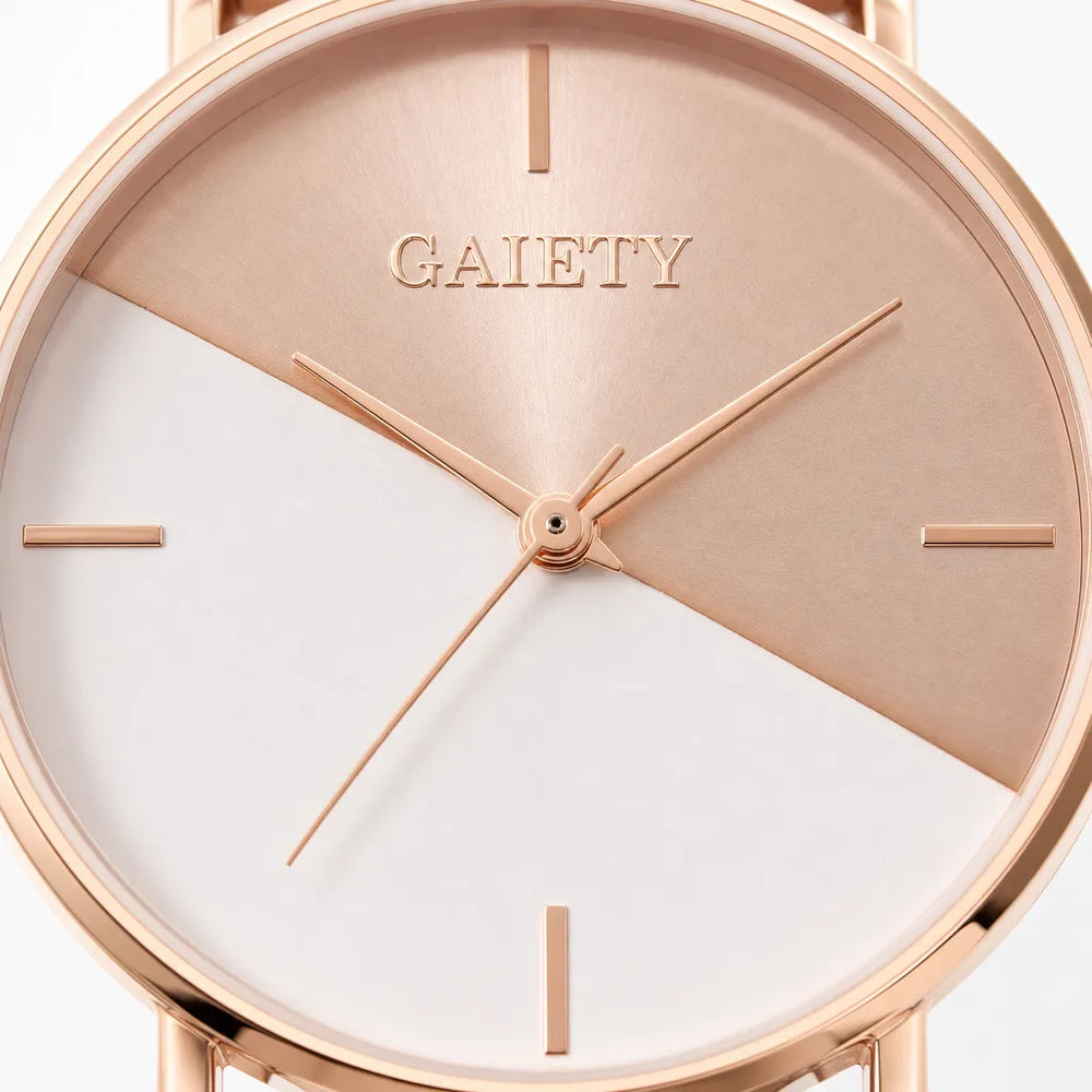 Women's White Wyeth Colorblock Quartz Watch