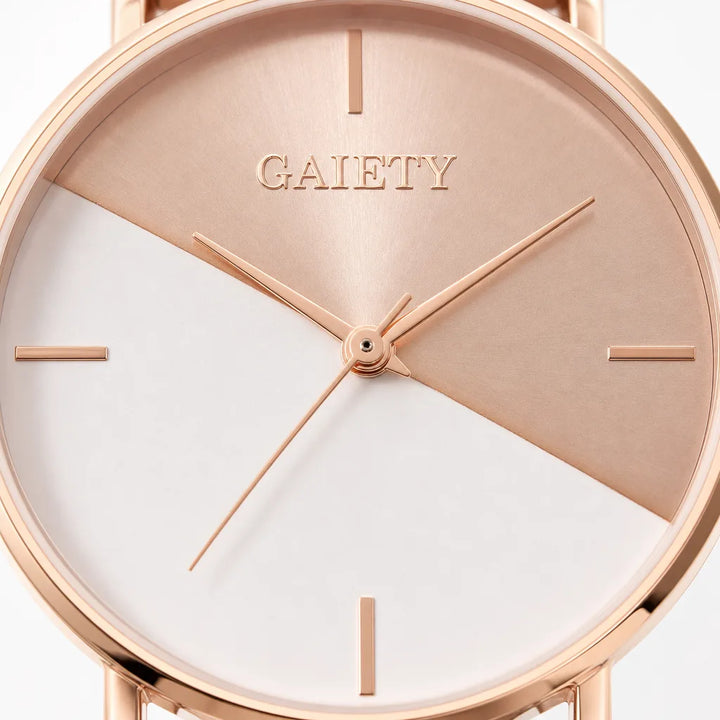 Women's White Wyeth Colorblock Quartz Watch